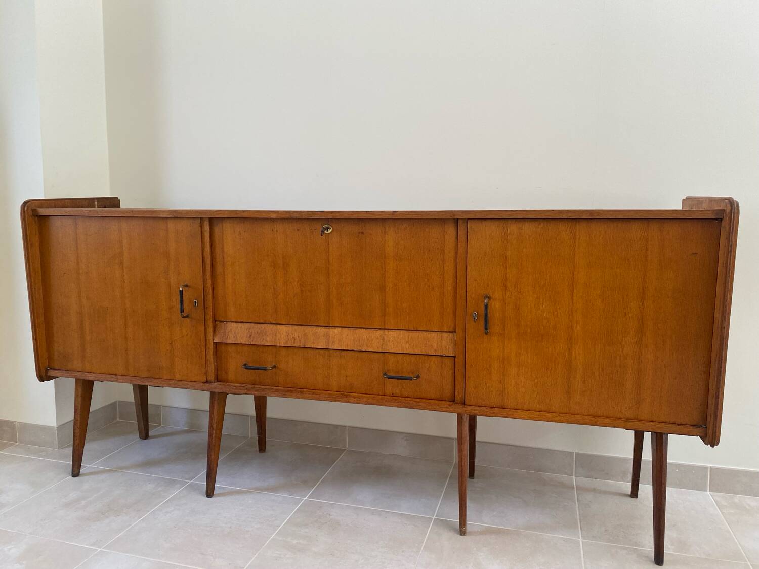 Enfilade vintage SAM - Meuble demi-siècle années 1950