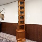 Original Globe Wernicke English Display Museum Cabinet