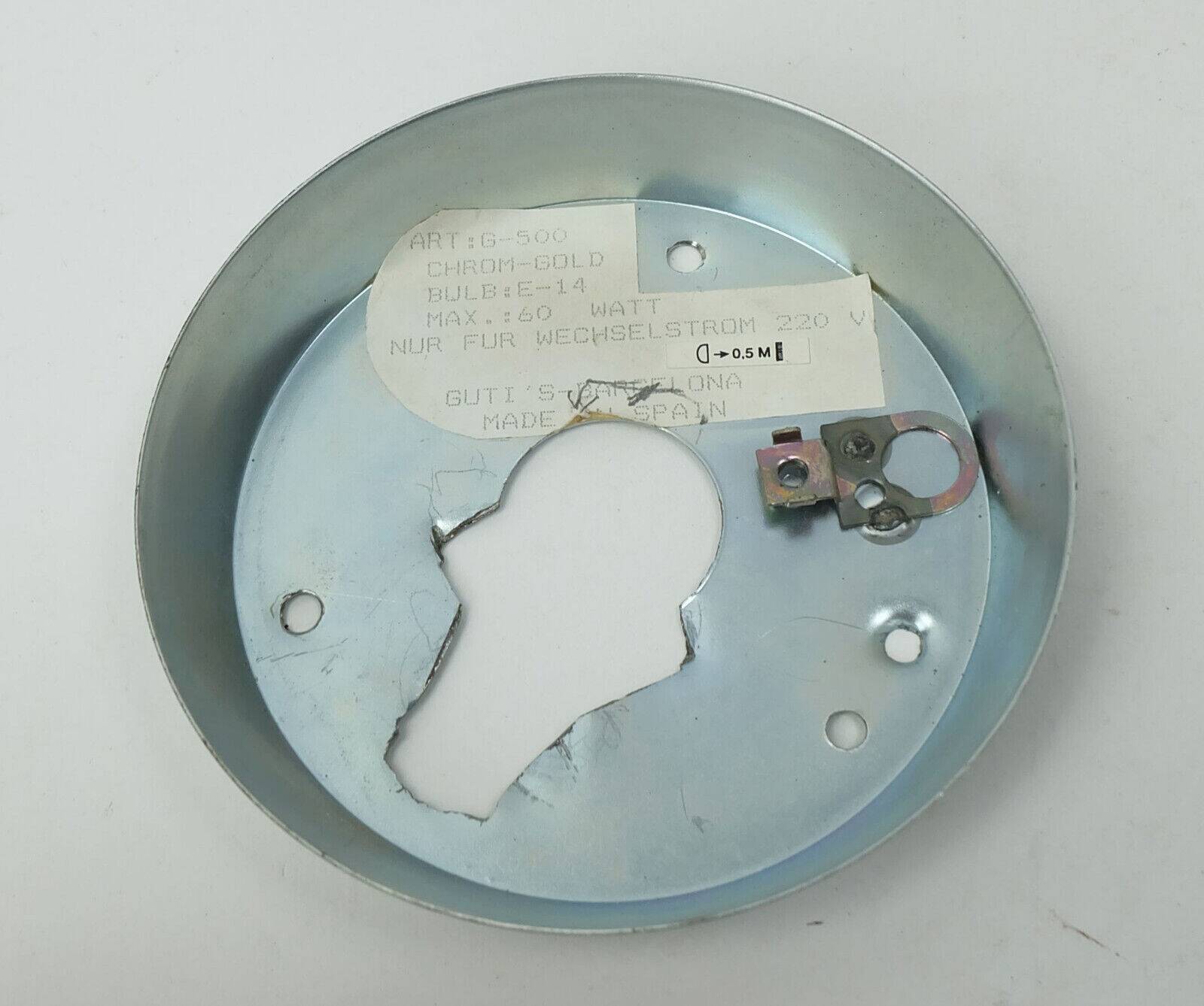 Mid century wall sconce glass rods and metal hollywood regency style