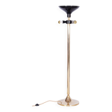 Lampadaire restauré du milieu du siècle en laiton, par Kamenický Šenov, Tchèque, 1960