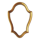 Vintage wall mirror in gilded wood