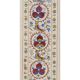 Hand knotted rug, vintage Turkish rug 54x187 cm