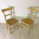 Pair of mulched farm chairs