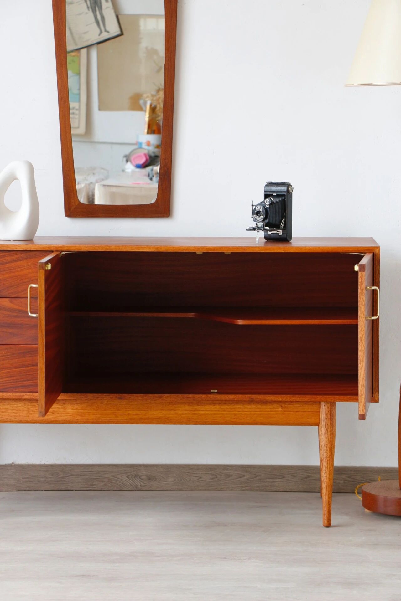 Rosewood mahogany enfilade Uniflex (1960) – Vintage furniture