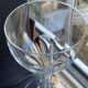 5 hollow foot champagne glasses – bayel cristallerie royale de champagne