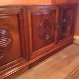 large eighties oriental sideboard