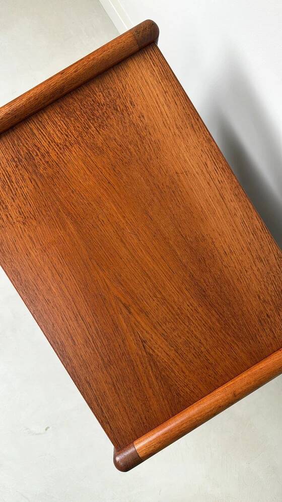 Vintage Danish Furniture teak side table/magazine rack