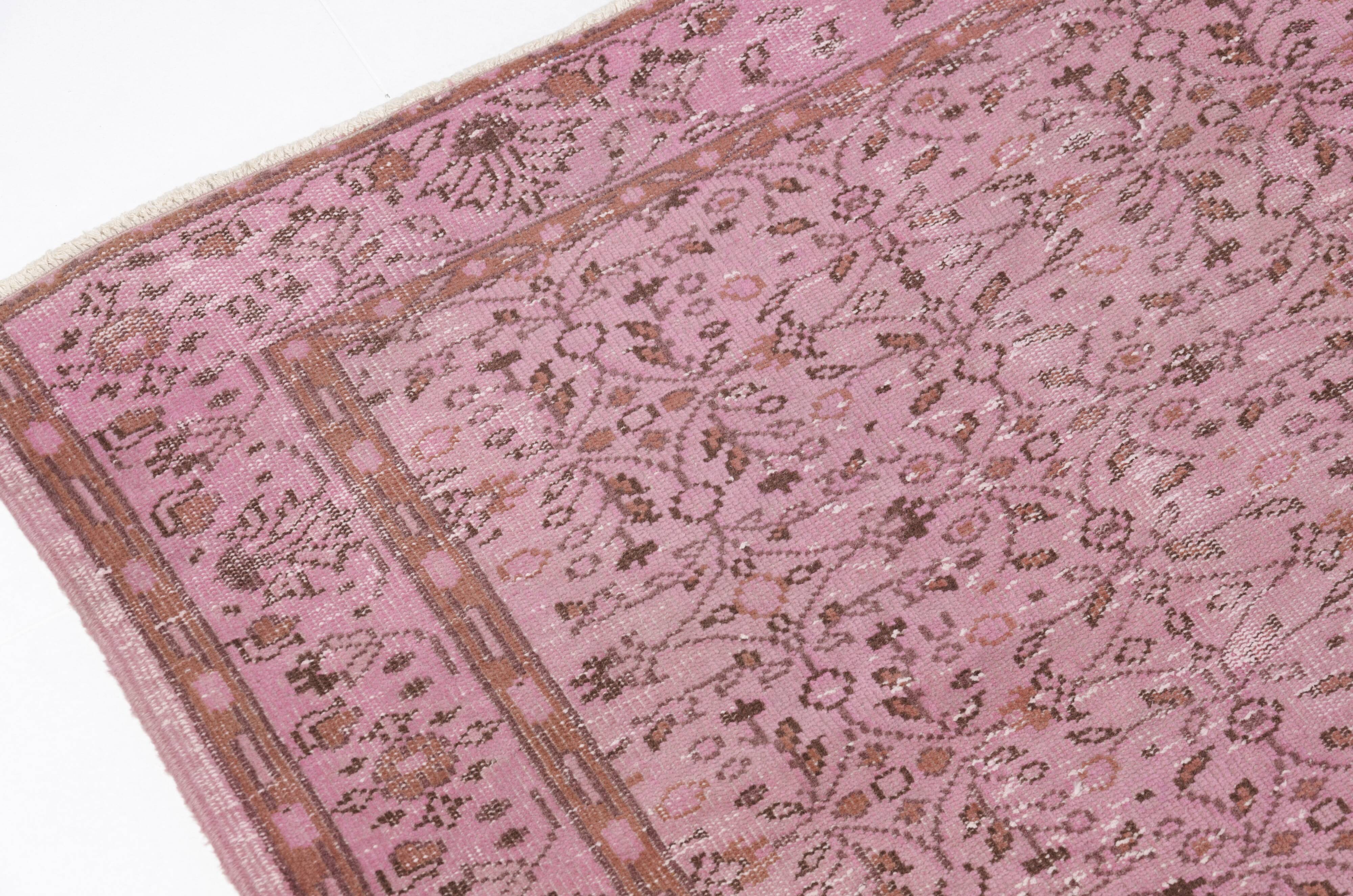 Vintage Anatolian Floral Rug SKU 2531