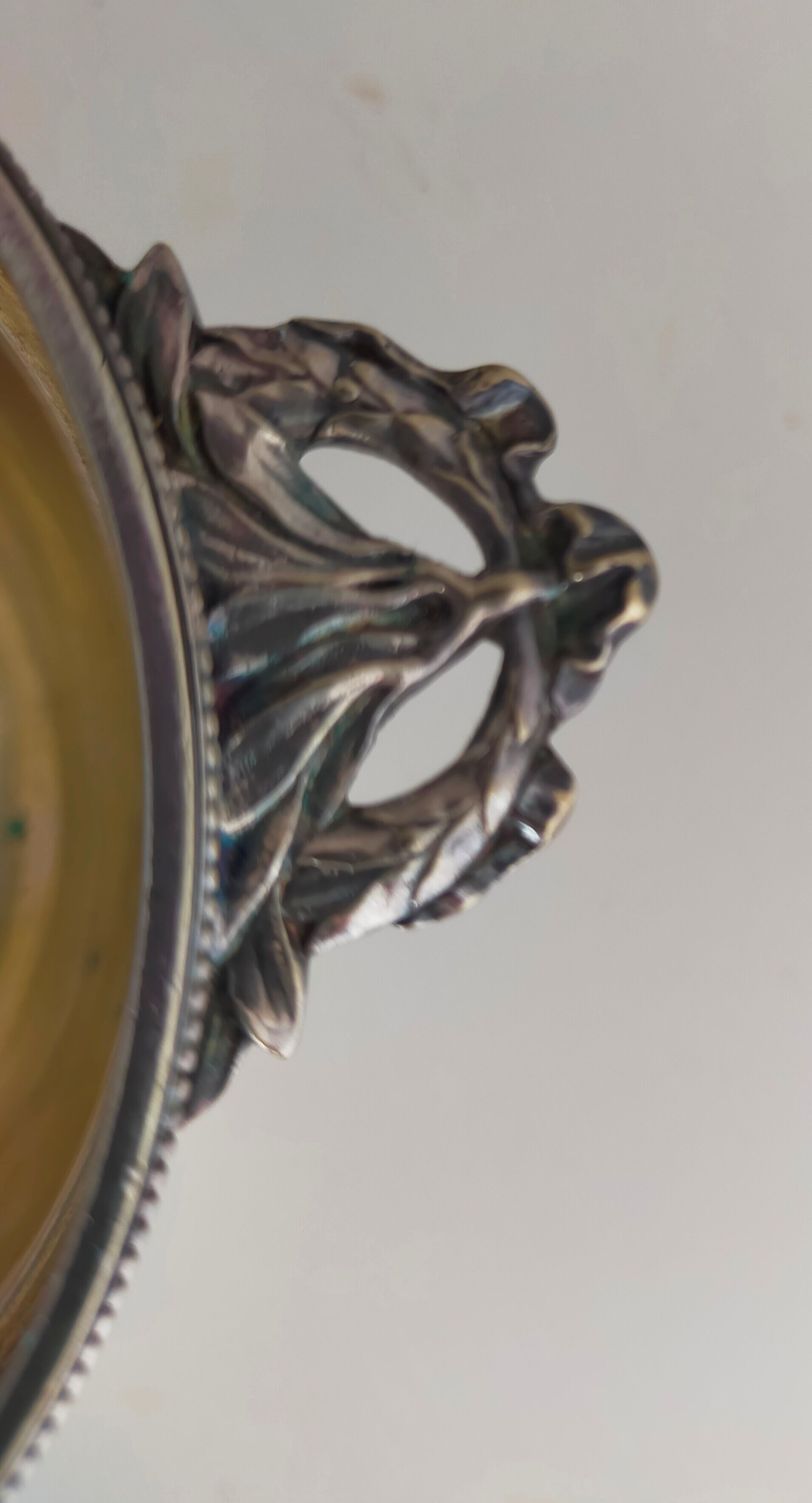 Christofle bowl in silver metal