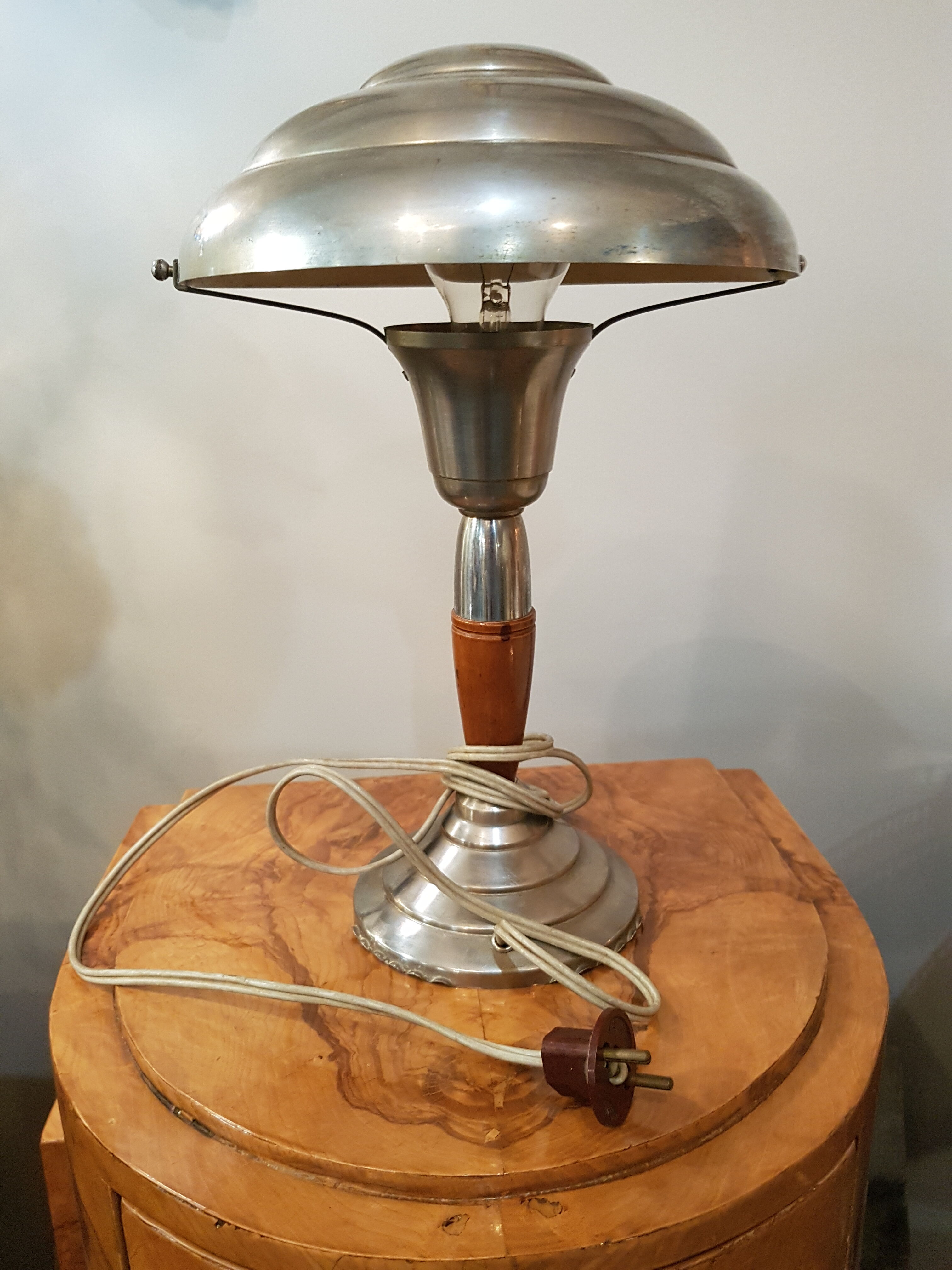 Mushroom art deco lamp