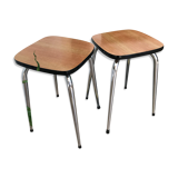 Duo of formica stools