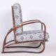 Art Deco Reclining Armchair attributed to Jindřich Halabala for Up Závody, 1920s