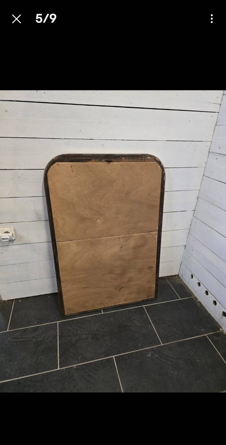 Antique Louis Philippe style gilded mirror