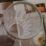 Crystal ice bucket of arques