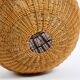 Very rare original XXL rattan ball pendant lamp | Mid Century Modern | Ø 66