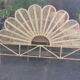 Handmade wicker headboard / headboard / bed
