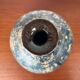 Brutalist mid-century studio pottery vase by Gerhard Liebenthron, 1975.