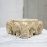 Vintage ashtray in alabaster
