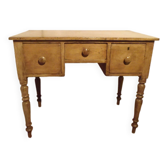 Table d'écriture/bureau ancien 3 tiroirs