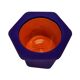 Vintage mushroom hocker or stool with storage compartment Netherlands 70's
