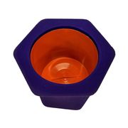 Vintage mushroom hocker or stool with storage compartment Netherlands 70's