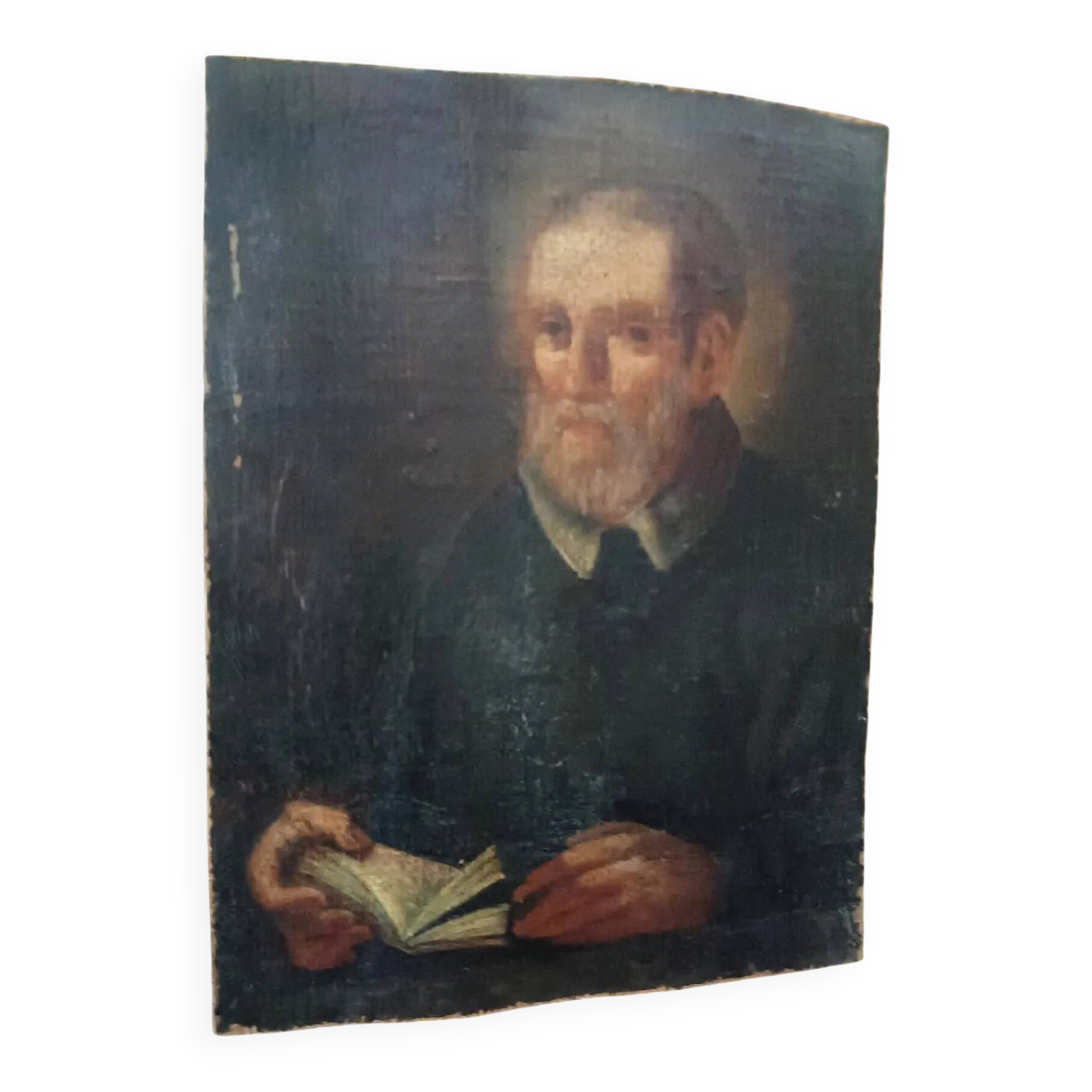 Saint Philippe Néri, huile sur toile, XVIIIe siècle