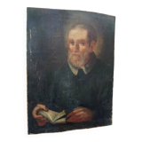 Saint Philippe Néri, huile sur toile, XVIIIe siècle