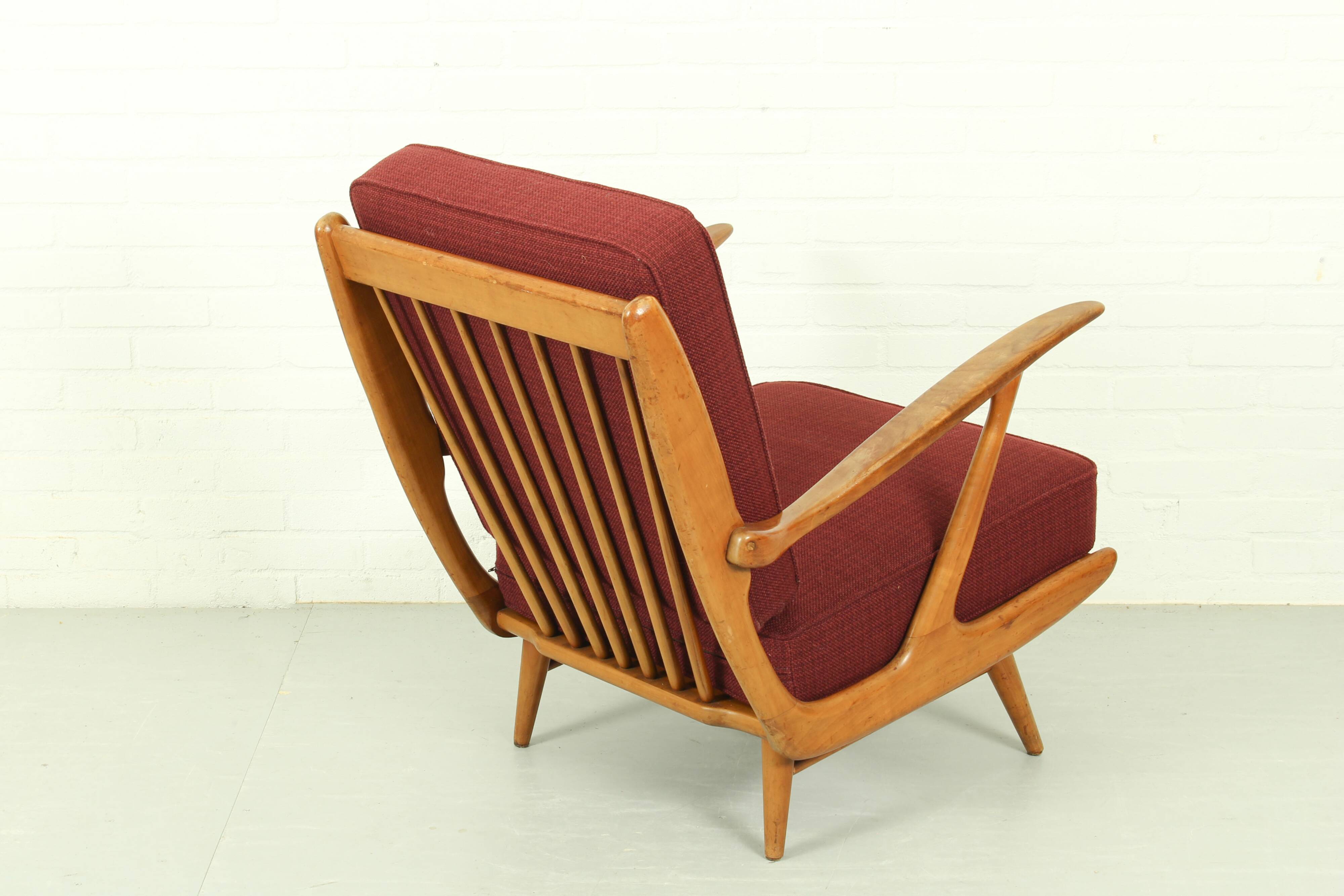 Canapés et fauteuils lounge au design vintage Sprij / Spuij’s, années 1960