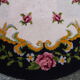 Wool round carpet, 150cm