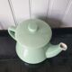 Vintage teapot 50-60s pastel green