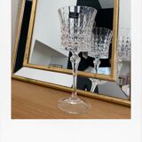 Ensemble 4 verres à vin en cristal