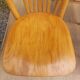 4 light wood bistro chairs