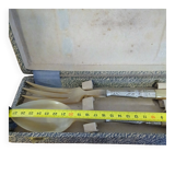 antique salad server