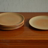 5-Pack stoneware dessert plates