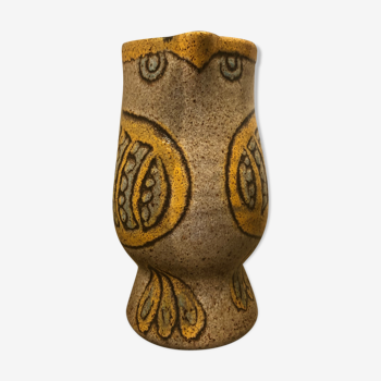 Accolay ceramic owl pitcher