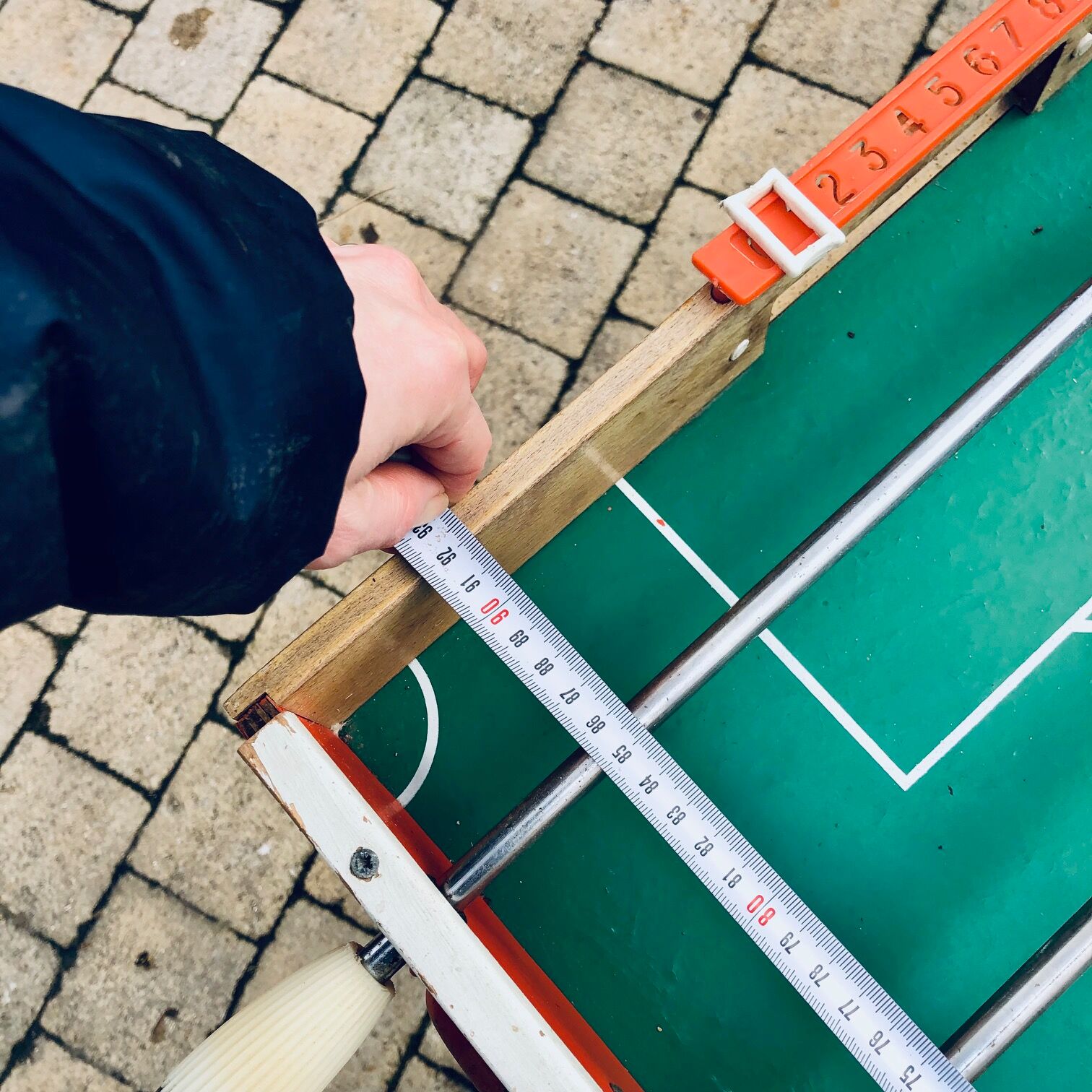 Vintage foosball