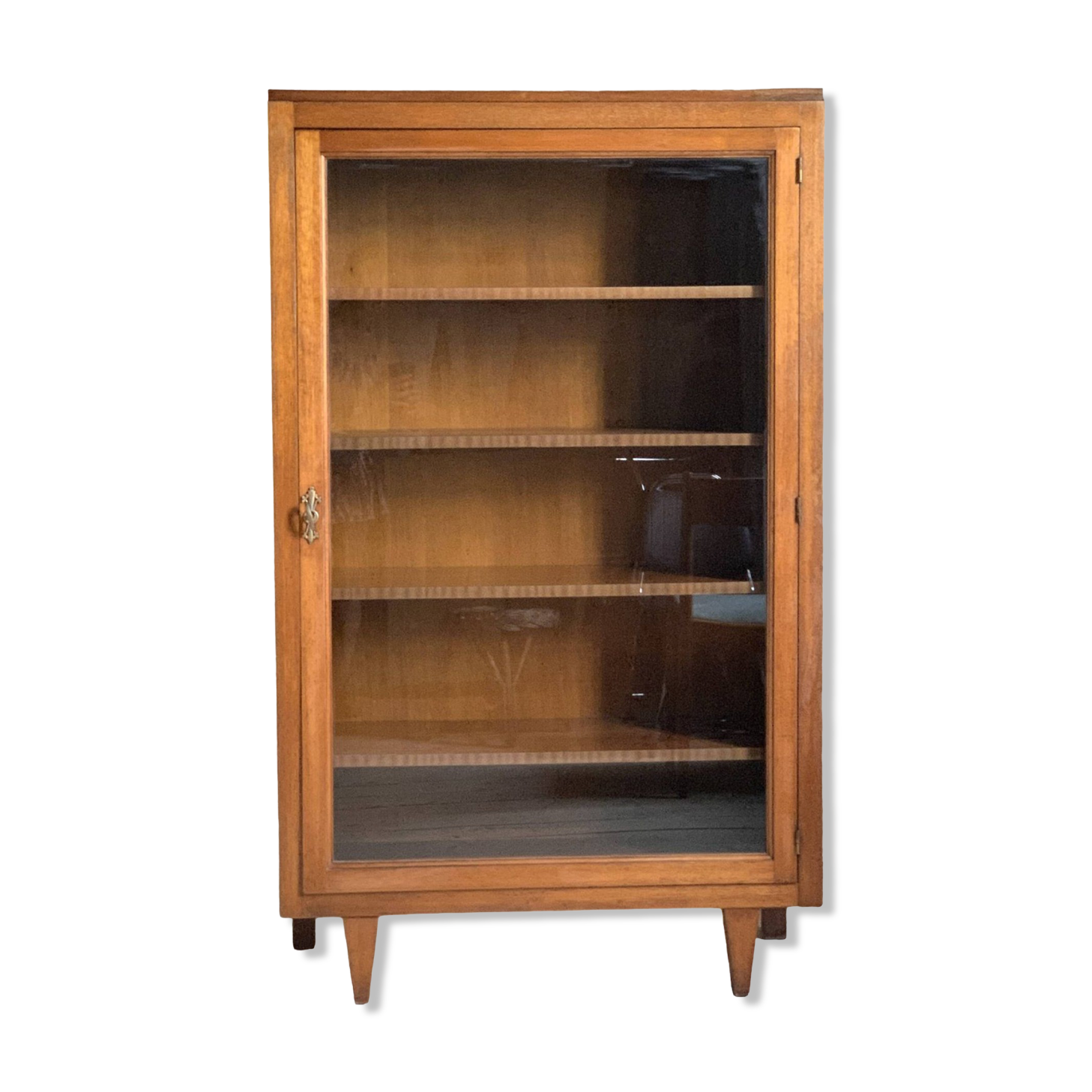 Vintage display cabinet bookcase
