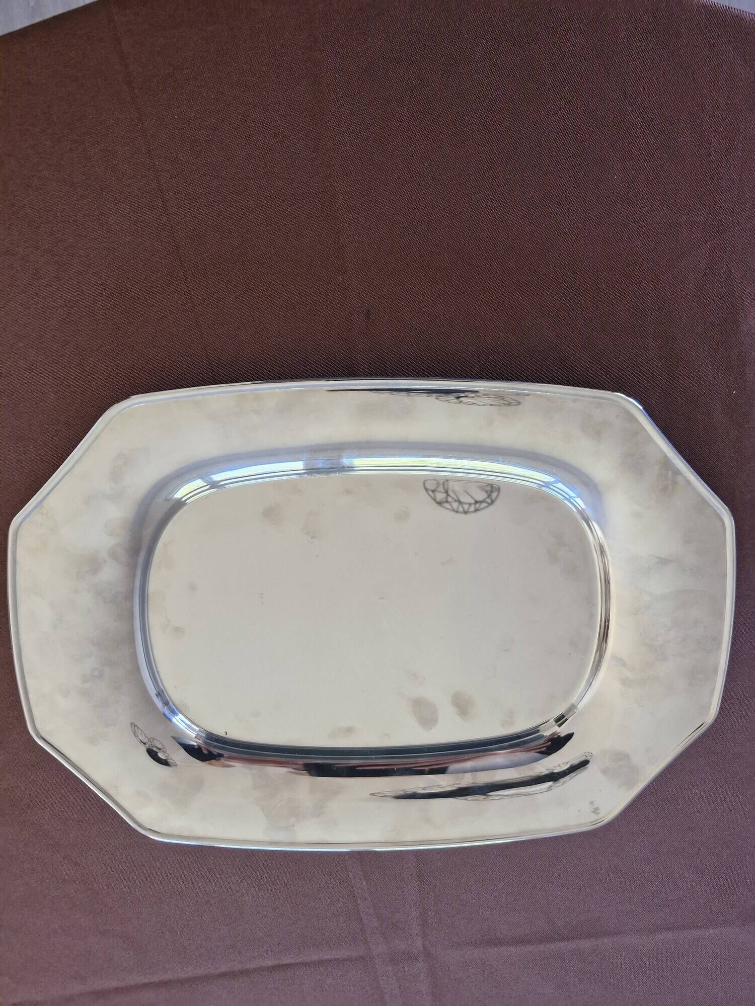 Oval plate Létang Rémy Marigny – stainless steel 18/10 – 38 cm – with box