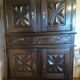 Louis xiii armoire - 17th century decoration with diamond point motif
