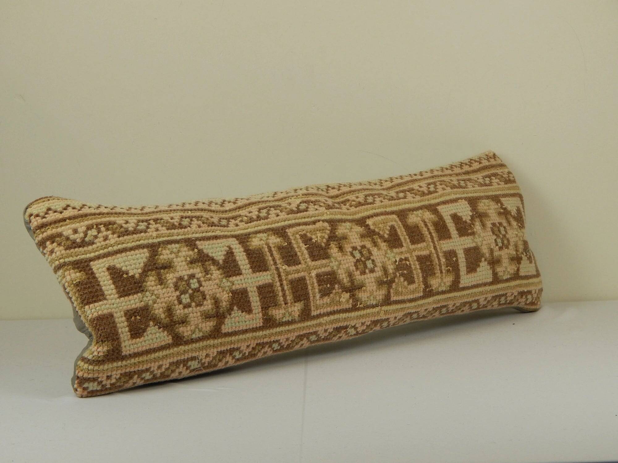 Vintage Turkish cushion cover 25x81 cm