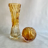 Ensemble de vases Oberglass, Autriche, années 1970