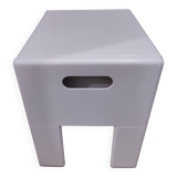 Tabouret coffre blanc Olaf Von Bohr pour Gedy