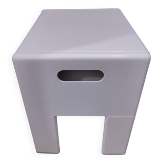 Olaf Von Bohr white storage stool for Gedy