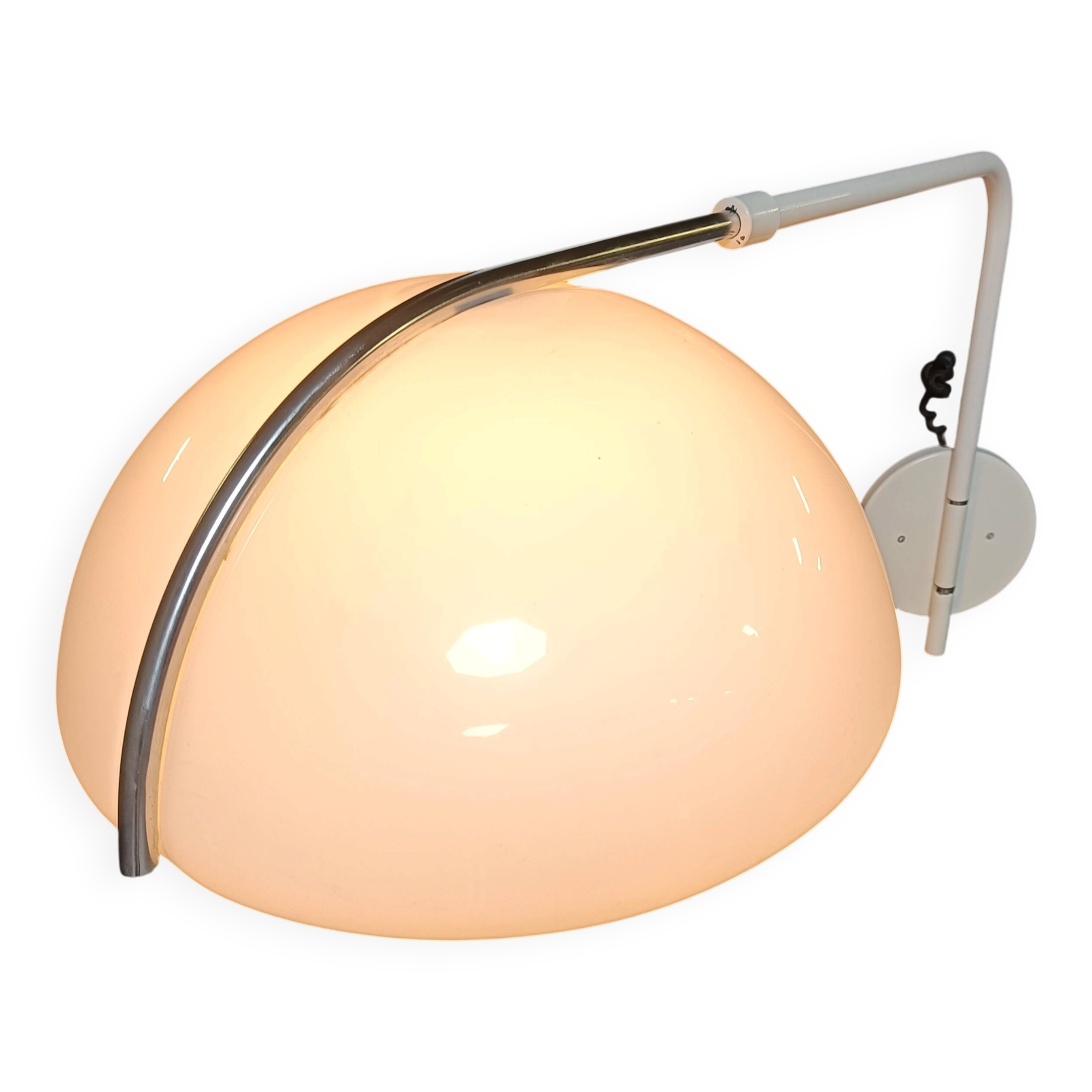 Vintage wall lamp by Luigi Massoni for Guzzini, 1970s