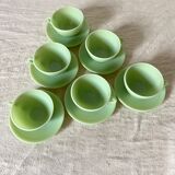 New Duralex opaline cups, 50s-60s