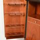 Scandinavian 1940s bar cabinet with inlays