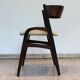 Set of six Scandinavian rosewood chairs, Denmark, 60s.