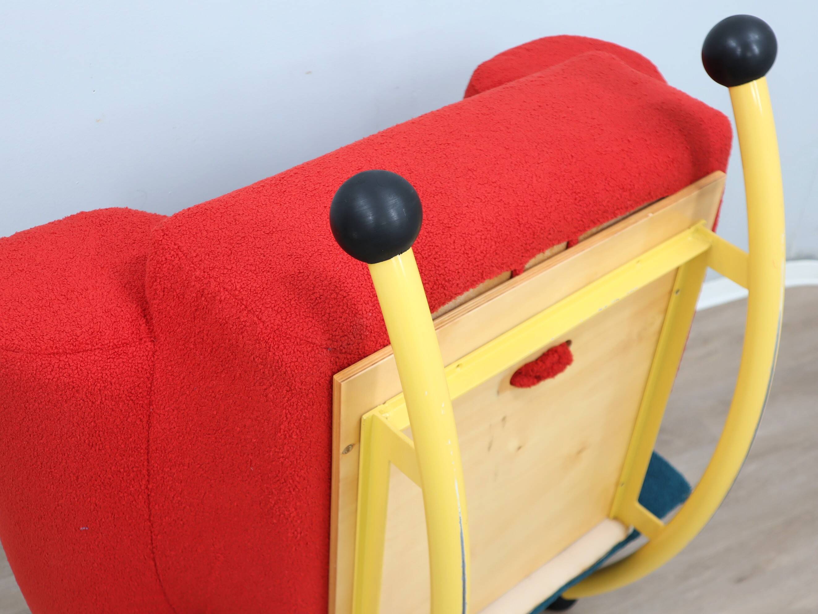 Topolino Rocking Chair by Seveso & Trezzi for Felice Rossi, 1980s