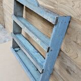 Burmese teak wall shelf