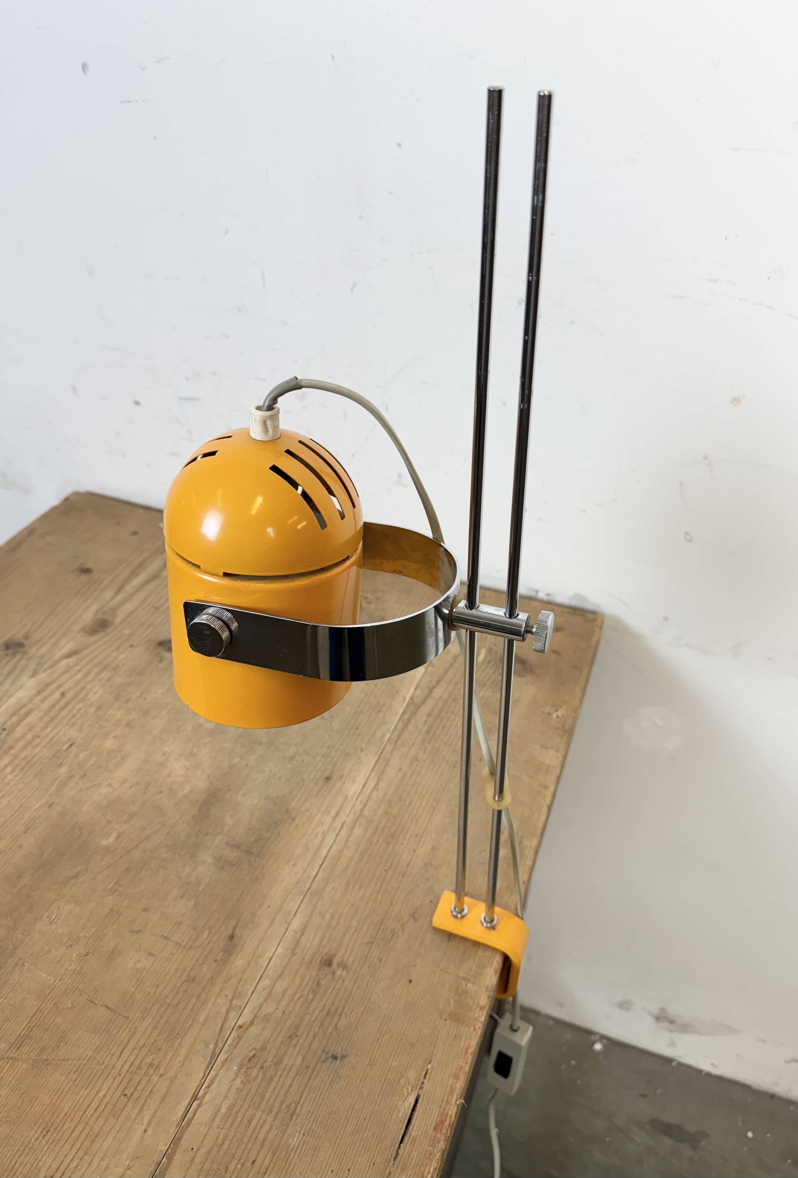 Orange Combi Lux Table Lamp by Stanislav Indra for Lidokov, 1970s